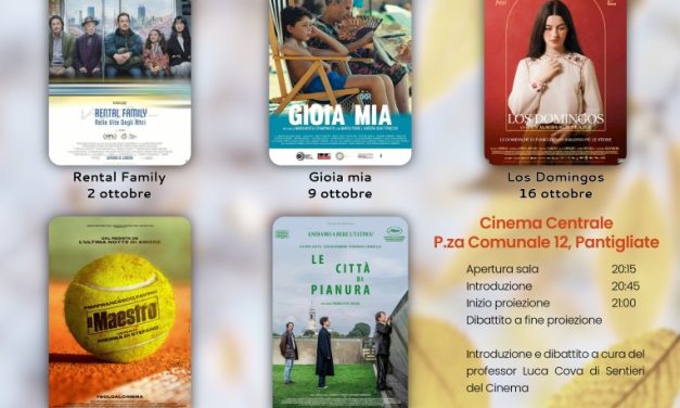 Cineforum d’autunno a Pantigliate